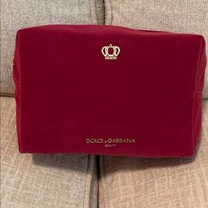 Dolce & Gabbana Rich Red Velvet Bag